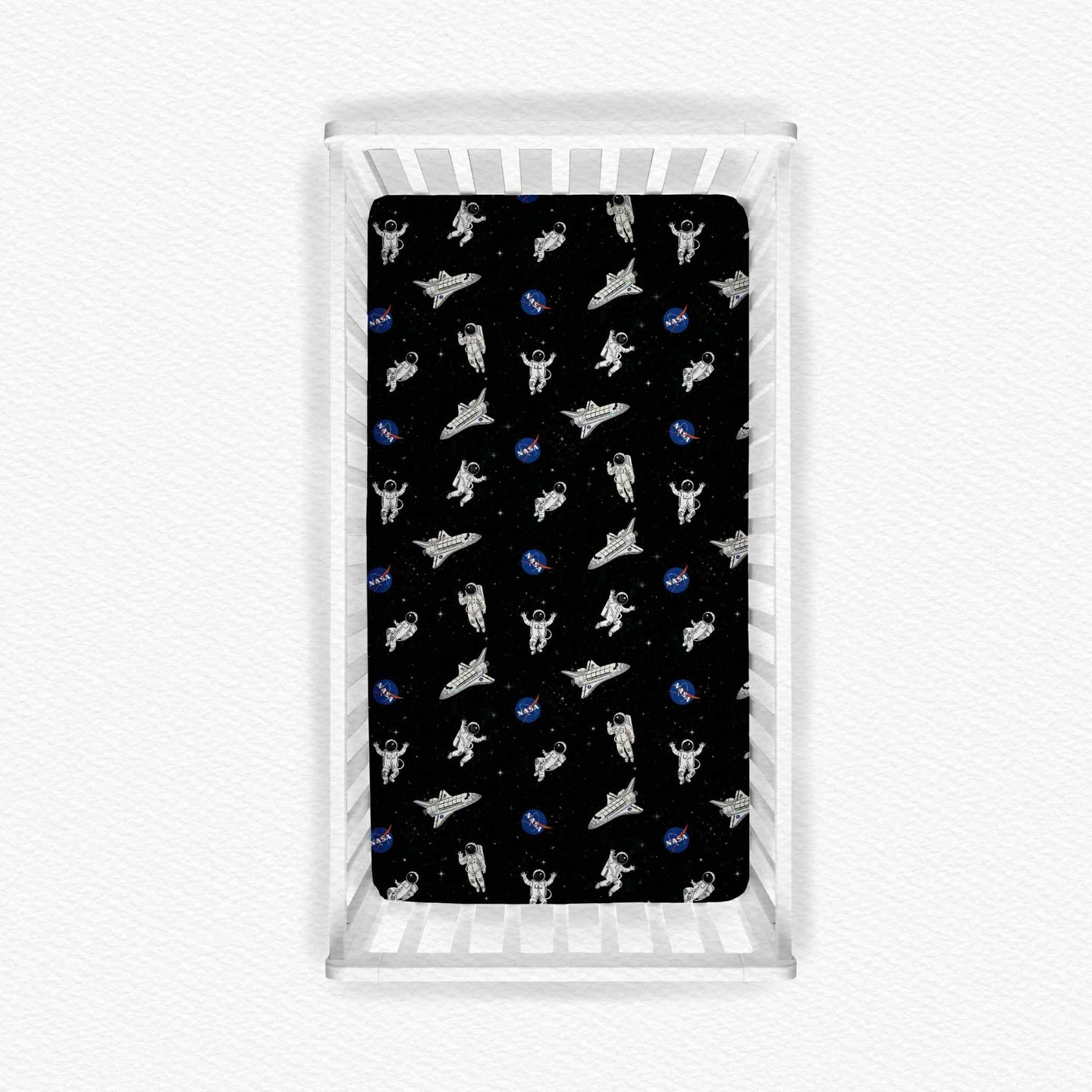 PRE-ORDER: NASA Bamboo Crib Sheet